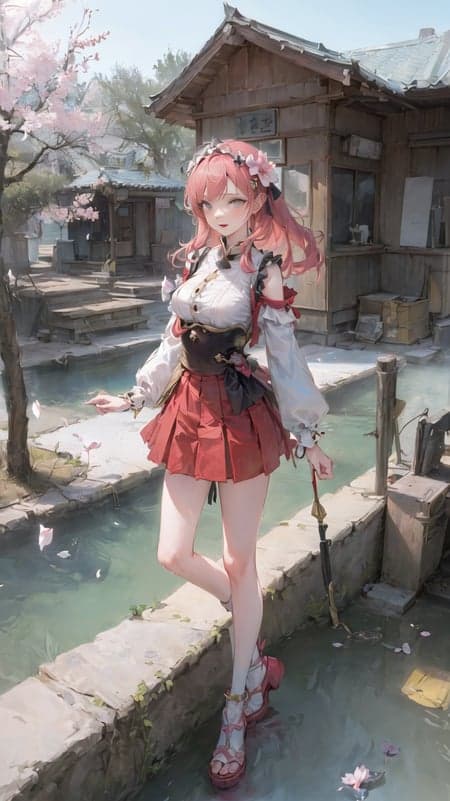 Peach blossom enhancement