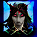 AI generated: A female werewolf hybrid
