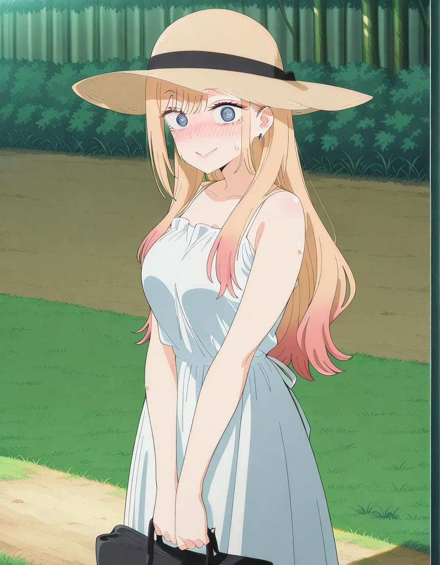 Tawawa on Monday (Getsuyoubi no Tawawa) (月曜日のたわわ) #335 / Sundress Under Tree Shade - Concept