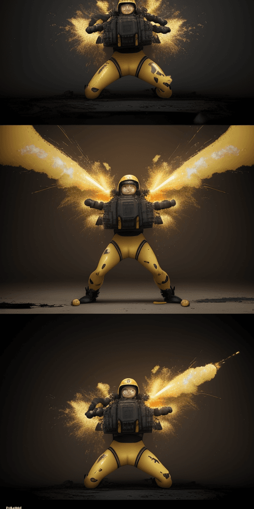 AI generated: Raw 8K Power in Breathtaking 4D Napalm is a specific type of incendiary, a “thickened oil incendiary...