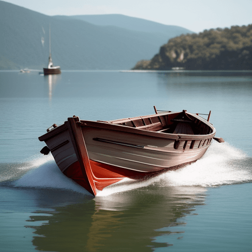 AI generated: boat 
