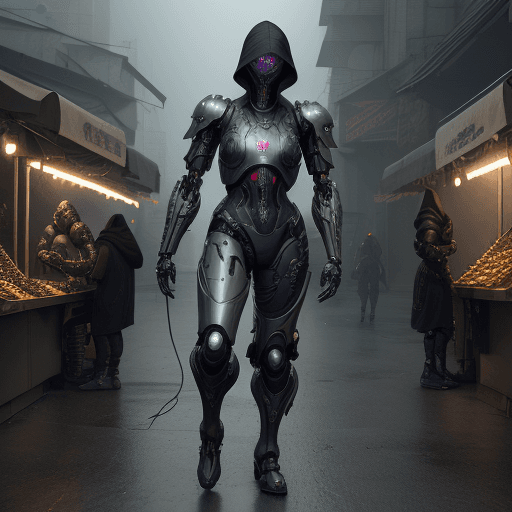 AI generated: < Silhouette of a diverse group of technology leaders standing in front of a futuristic city, hologr...
