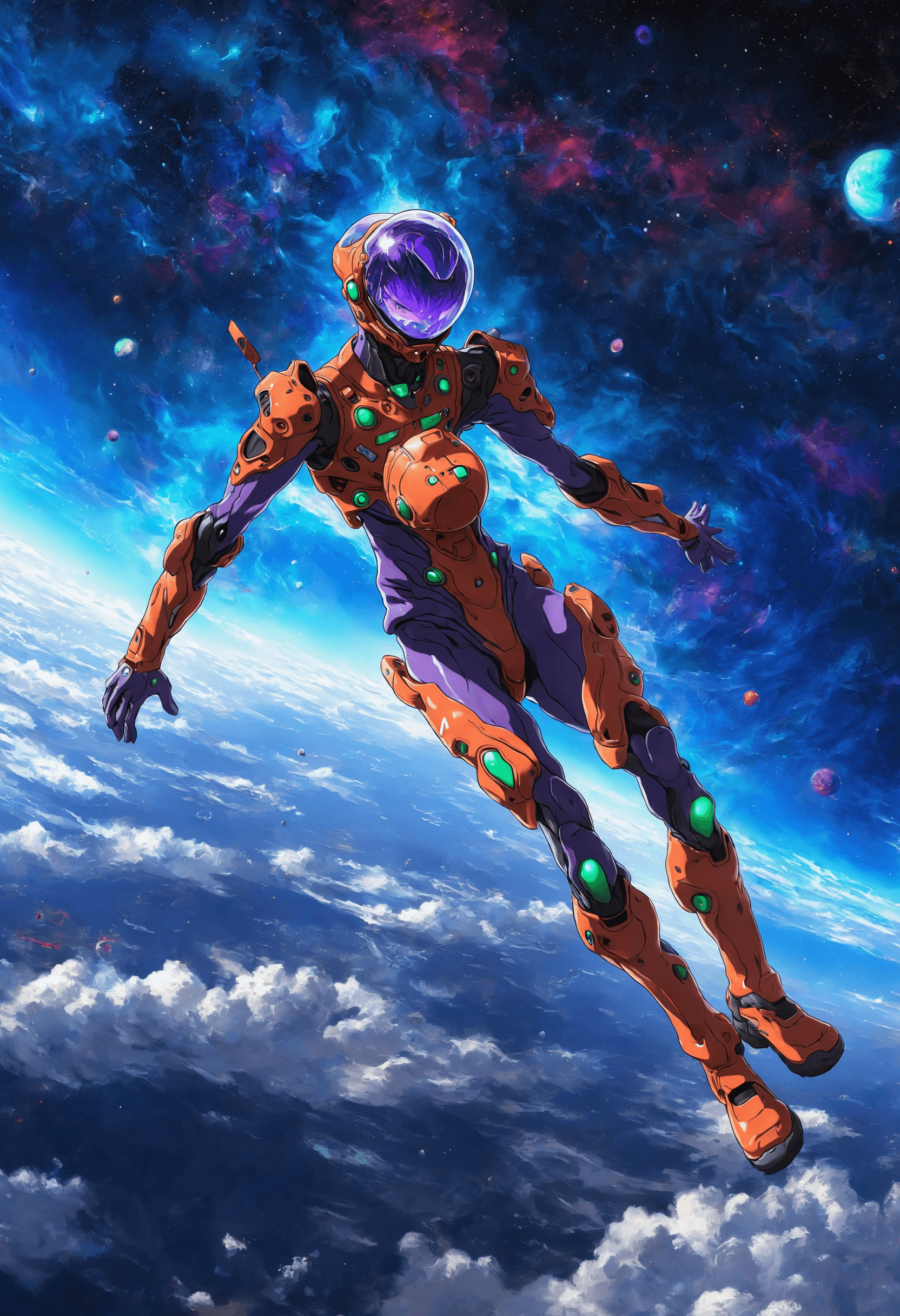 AI generated: professional 3d model anime artwork concept art a masterpiece oil painting, comic comic Dreamscape a...