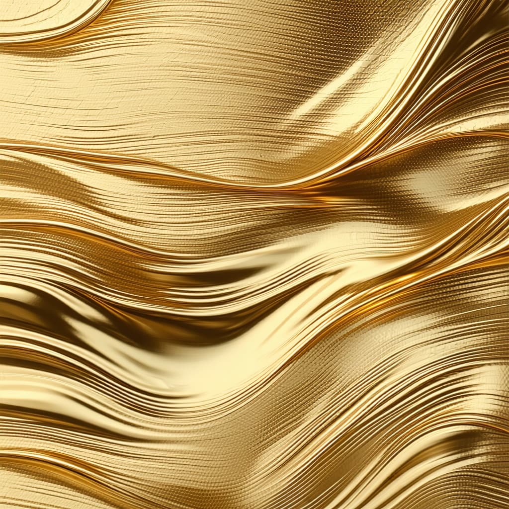 AI generated: SMOOVE GOLD LIQUID, OBERFLÄCHE, LIGHT REFLECTION,
DRAUFSICHT, PATTERN