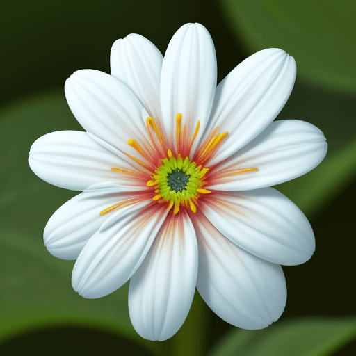 AI generated: flower high resolution 