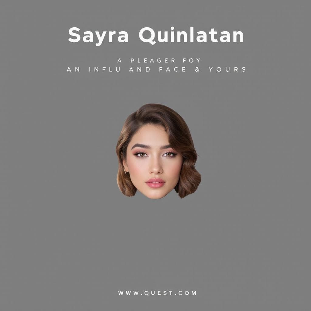 AI generated: 
“I would like to create an AI Influencer and am currently in the face creation phase. Given informa...