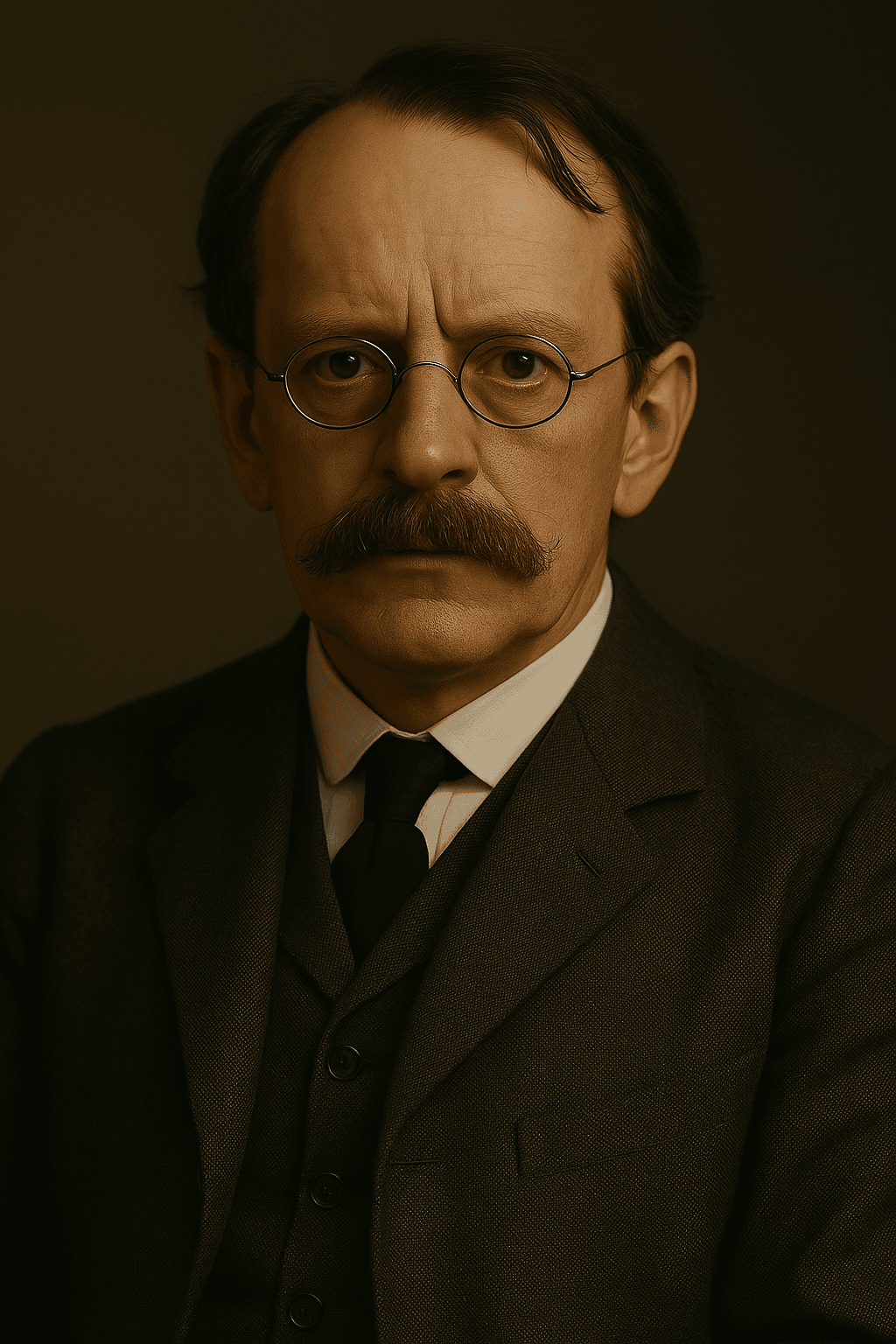 AI generated: High-resolution professional photographic portrait of Sir Joseph John Thomson.

Overall Photograph...