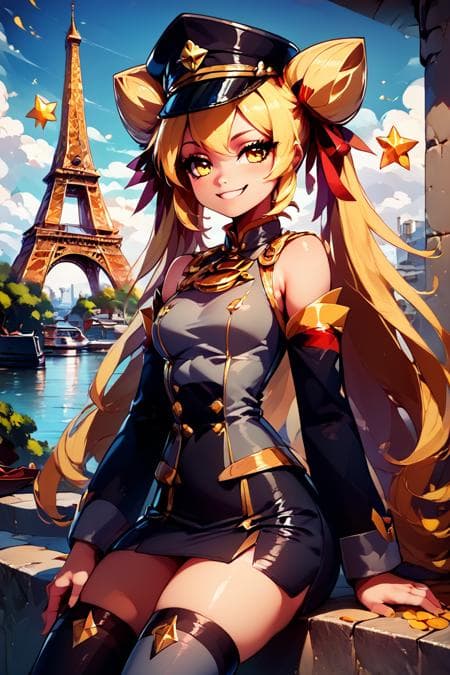 Giratanya: Golden Sun (Renegade Goddess) (Citron OC) [Pony]