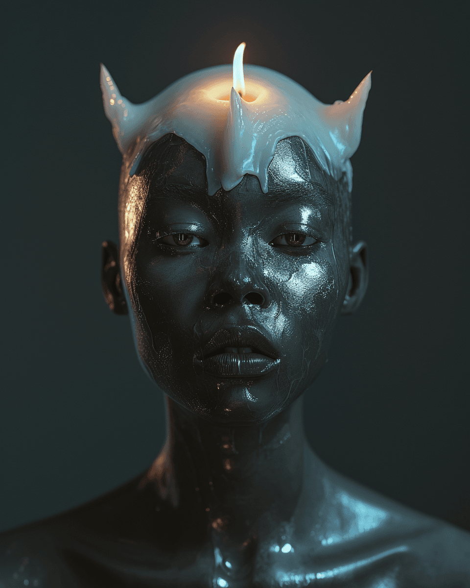 AI generated: candle