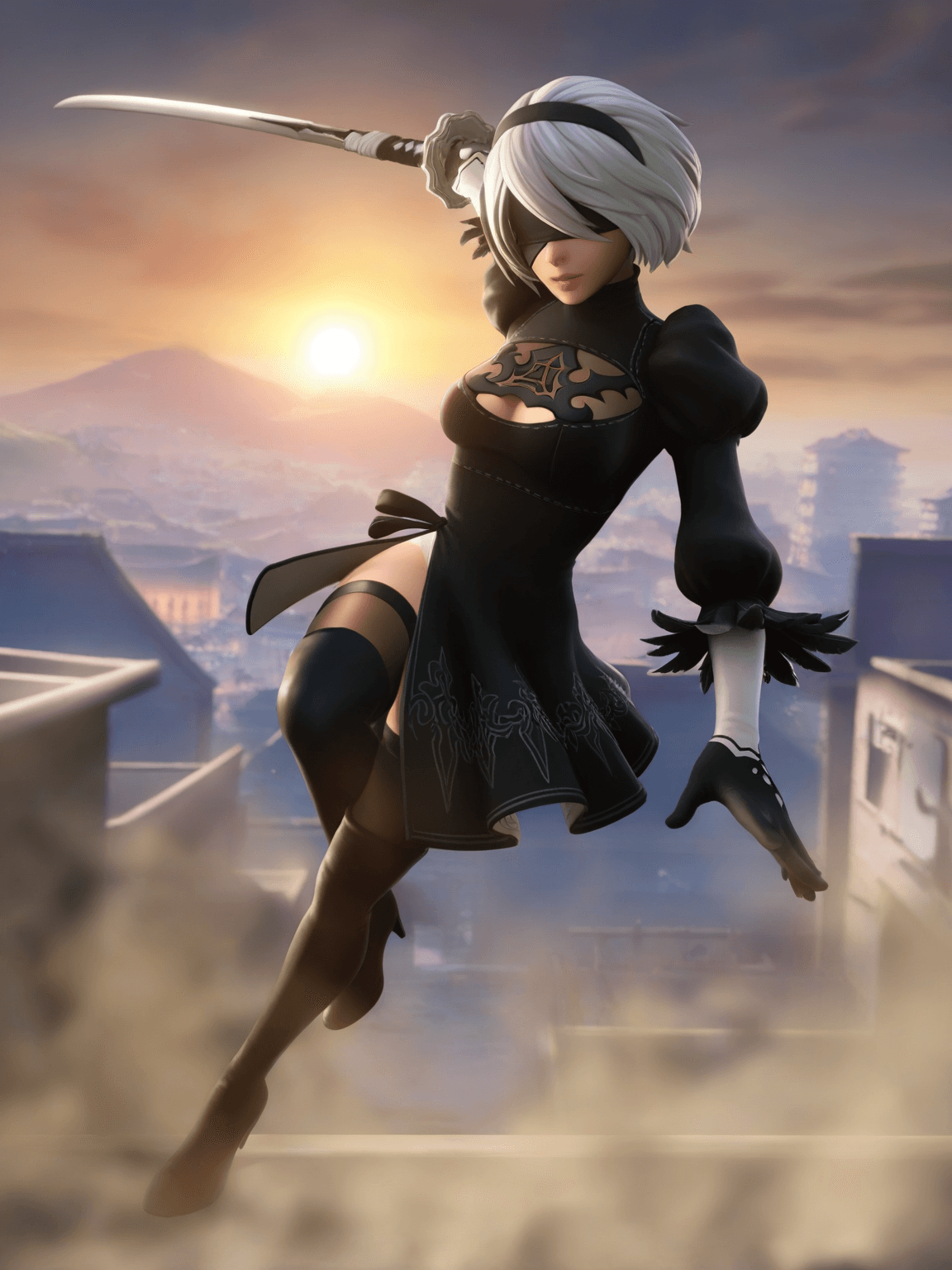 Fortnite 3D render Style - Illustrious - Image 2