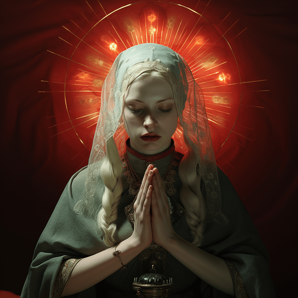 AI generated: fake religion