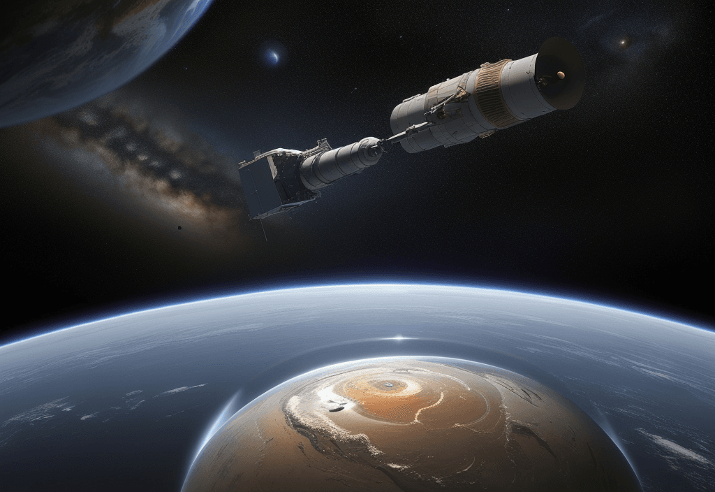 AI generated: Ultra-realistic Depicts the solar system planets in the entire Milky Way Galaxy with a bird's eye vi...