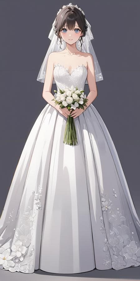 ウェディングドレス/wedding dress(SD,XL,pony)