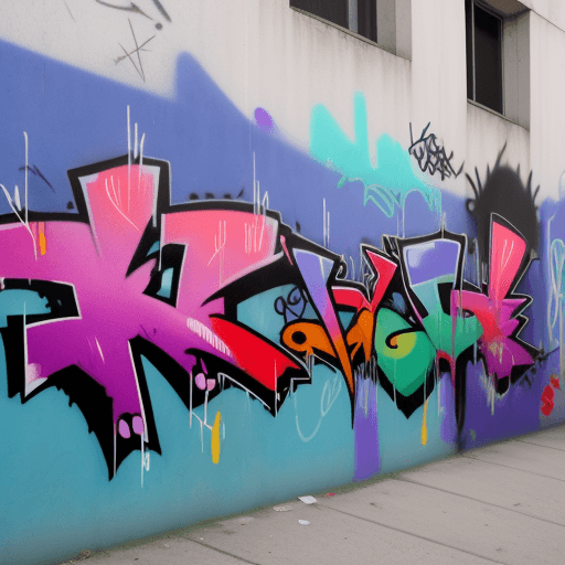 AI generated: grafitti

