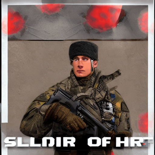AI generated: Soldier of the future