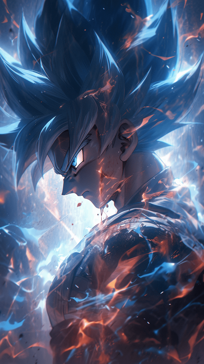 AI generated: Goku ultra Instinct mode