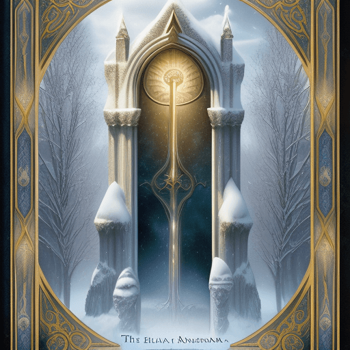 AI generated: Narnia book cover

