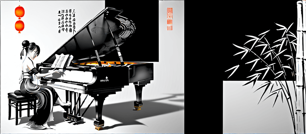 AI generated: The style of the music video adopts a technique of fusion and contrast, visually alternating between...
