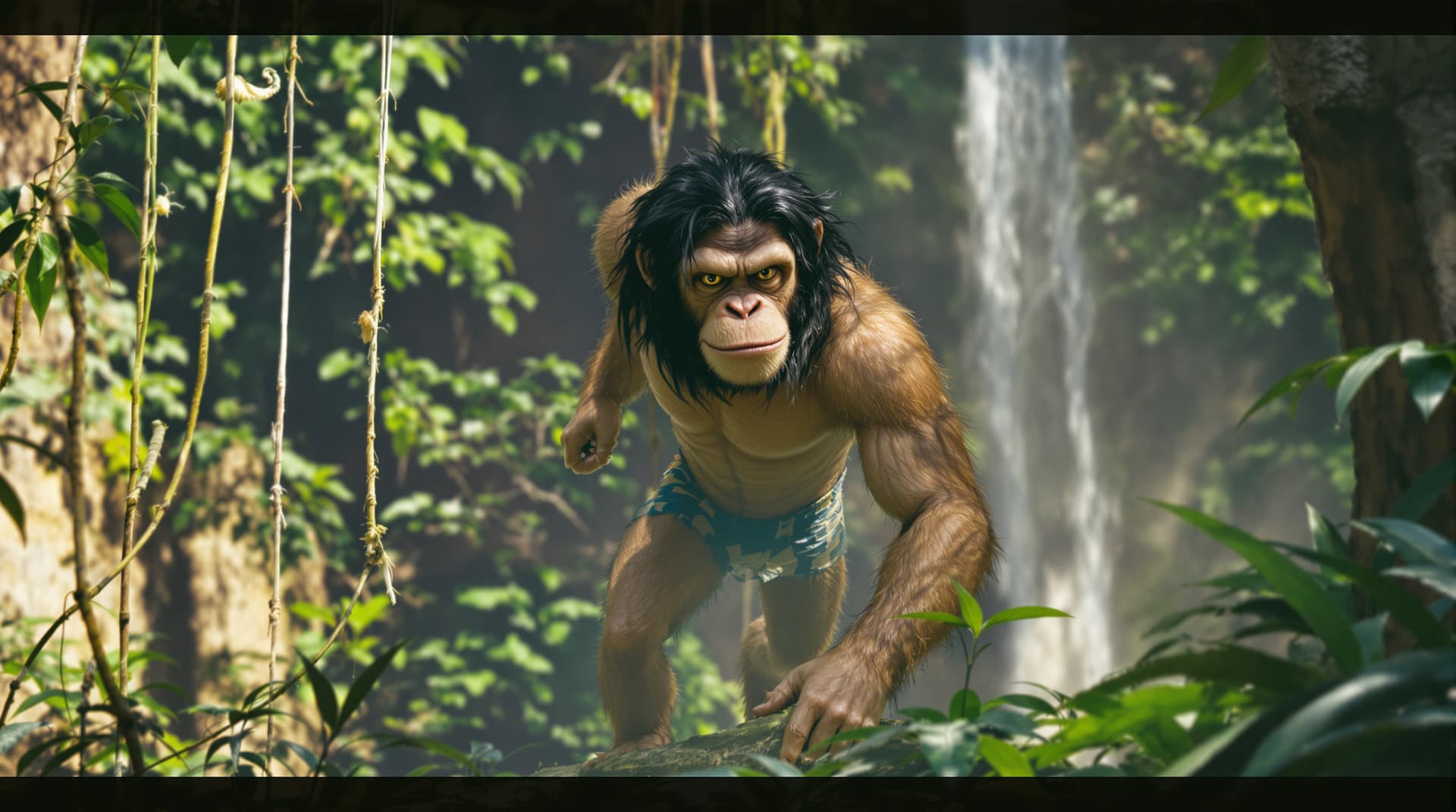 AI generated: tarzan
