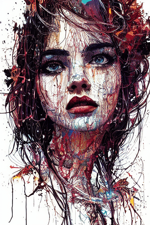 AI generated: visual stunning photo of a female cowboy| cowboy western setting,  centered| key visual| intricate| ...
