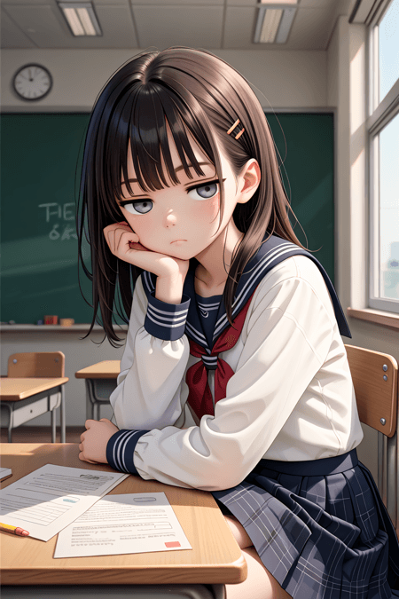 [SDXL] Comic Jitome 01 / ジト目(デフォルメ型) 01