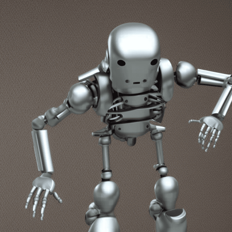 AI generated: Bear, an ideal mechanical body with many details, a mechanical skeleton, in the style of science fic...