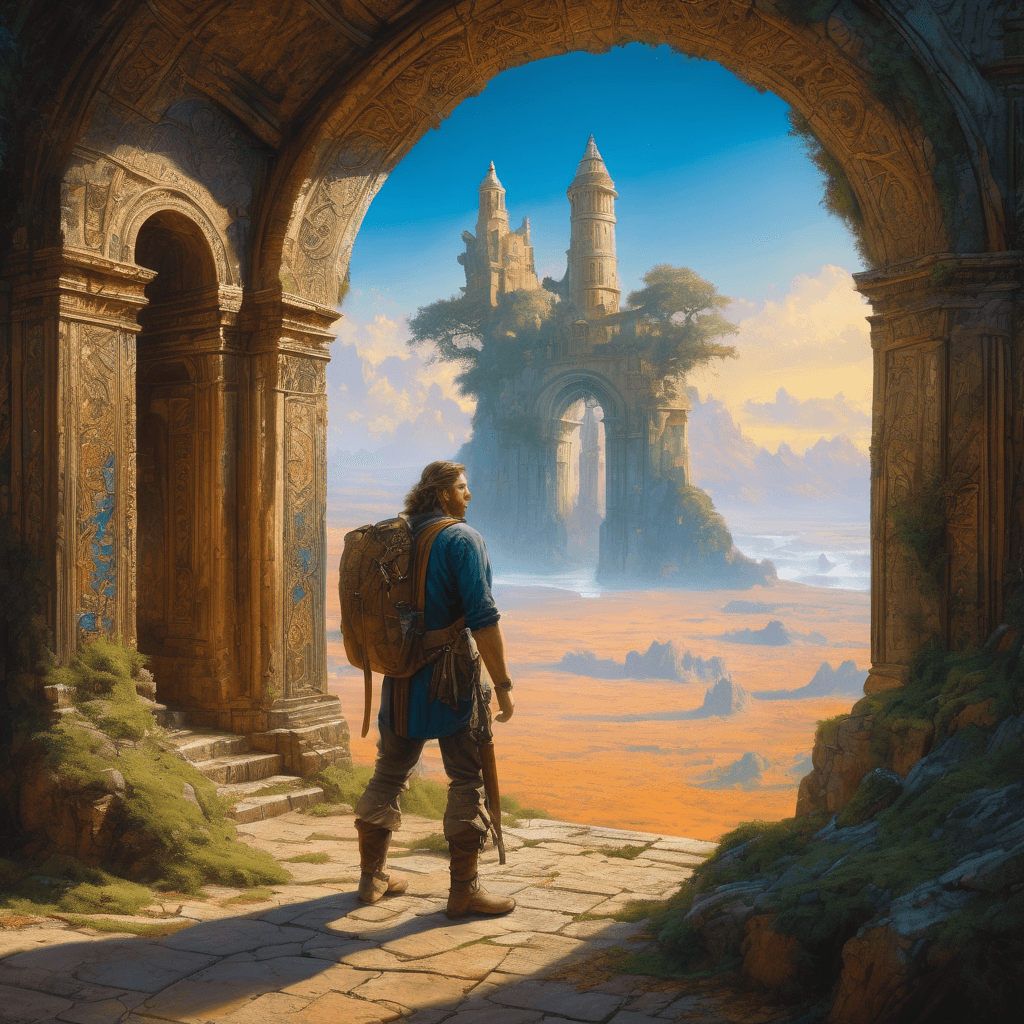 AI generated: style of John Blanche, (masterpiece, best quality, extreme detail:1. 2) , Award Winning Illustration...