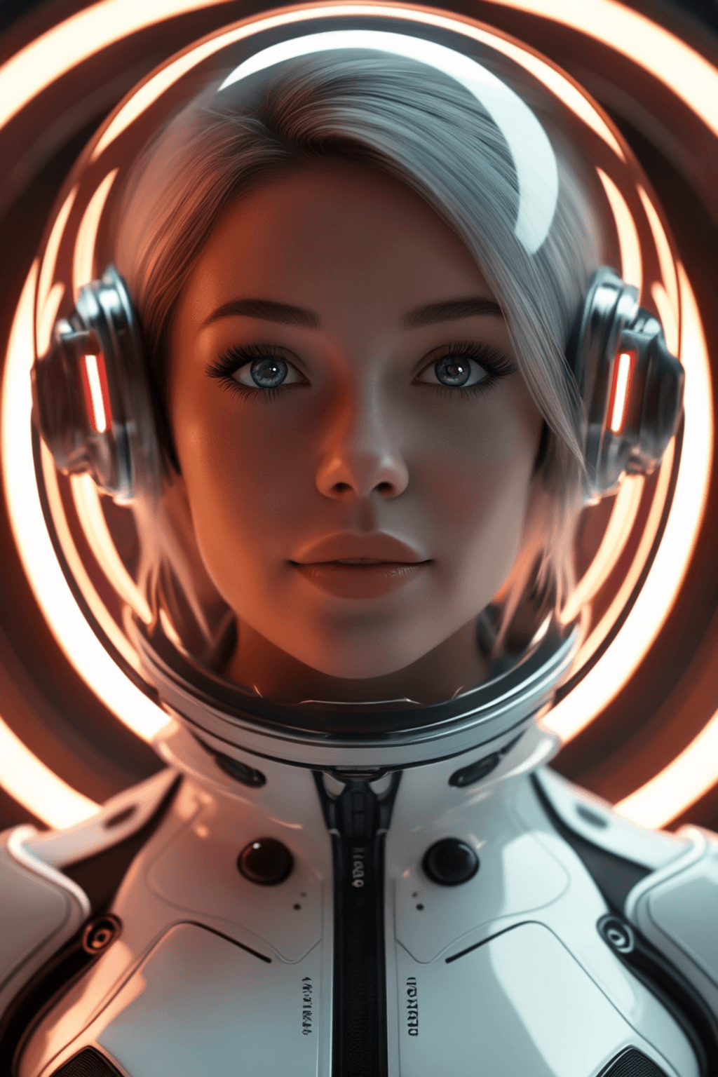 AI generated: A coquette futuristic that monitors the fill level and looks really cute.