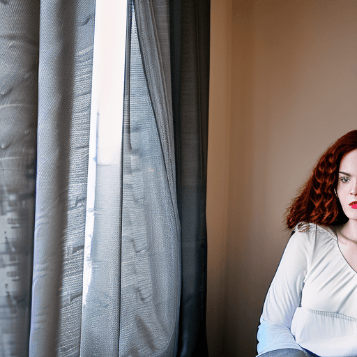 AI generated: full body photo ((extremely attractive)) woman, long curly ginger hair, perfect eyes, (freckles:0. 2...