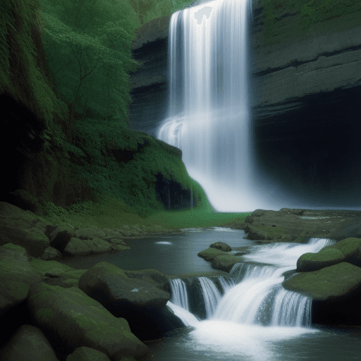 AI generated: Waterfall