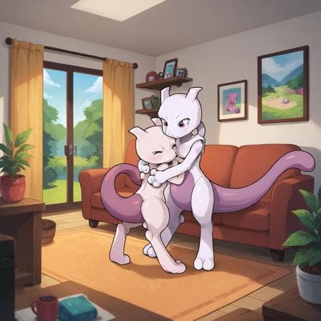 Little Mewtwo Pokemon