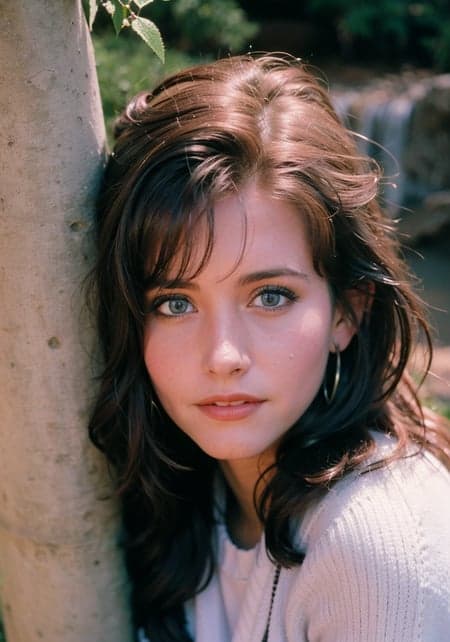 Courteny Cox (young, 1990s style)