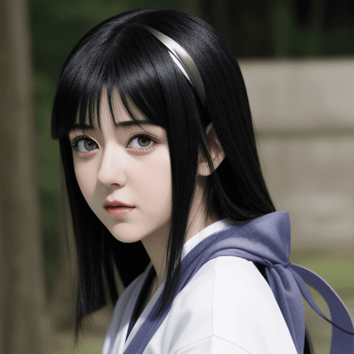 AI generated: Hinata hyuga