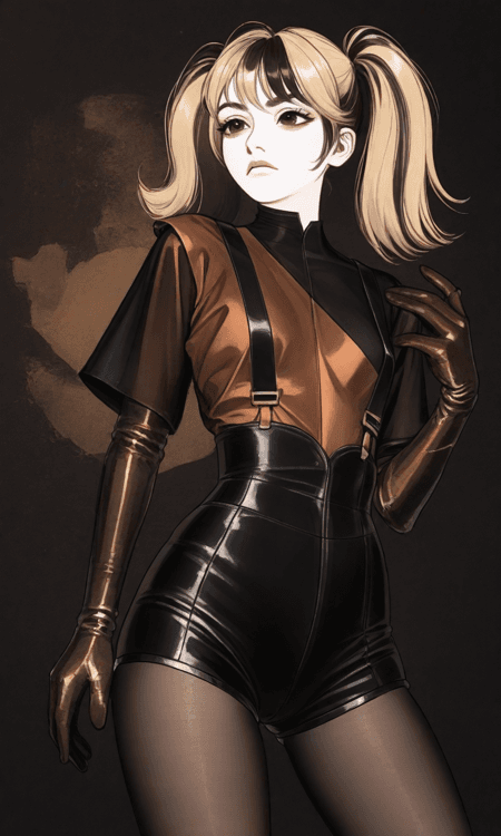 Black & Bronze