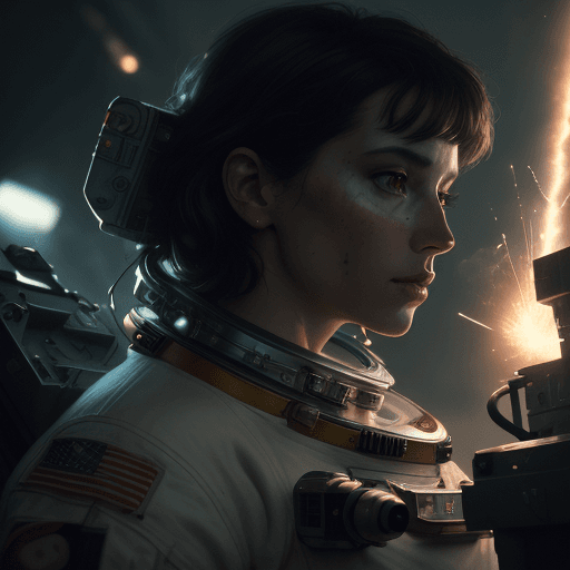 AI generated: , Astronaut, beautiful body and face,very breathtaking beautiful image, cinematic, 4k, epic Steven S...
