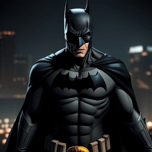 AI generated: Batman gangster 4 k ultra HD 