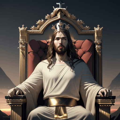AI generated: Ultra-realistic Jesus Christ photo, dramatic light, pale sunrise, cinematic lighting, art station tr...