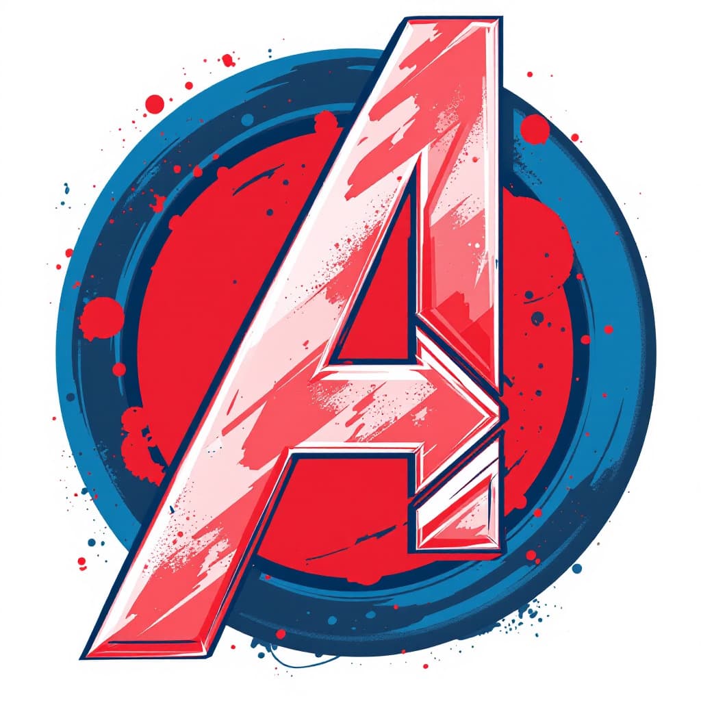 AI generated: Write "Alberto" in Marvel Avengers logo they use for their graphic,  "Avengers" but instead it says ...