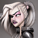 AI generated: ((masterpiece, art, drawing, painting, highly detailed, portrait)), a cartoon character, by Mike Jud...