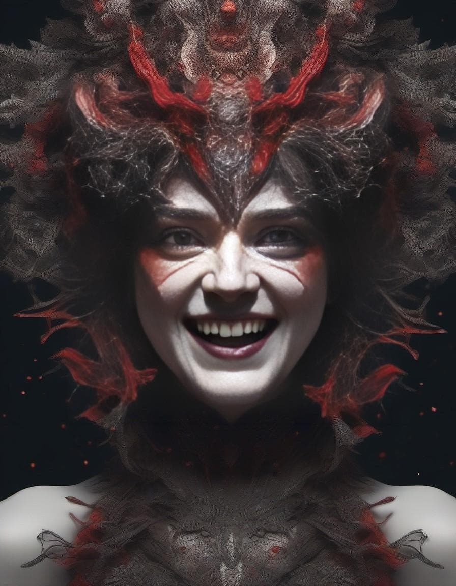 AI generated: Goreprint style, evil, cordyceps infection, macabre zombie abberation, fairytale,
macabre style, op...