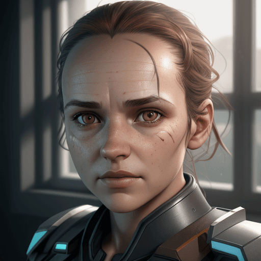 AI generated: Octane render, detailed face, ambient occlusion, dynamic lighting, man, detailed big forehead, opene...