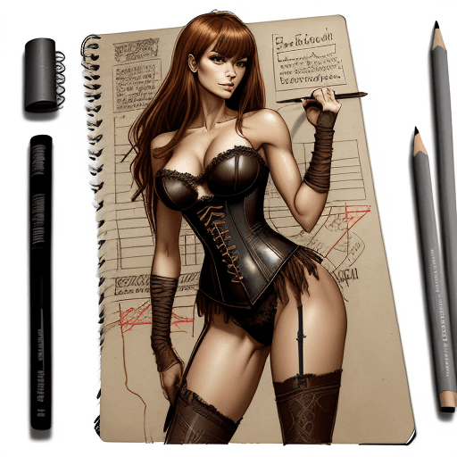 AI generated: Sketchbook Style, Sketch book, hand drawn, dark, gritty, realistic sketch, Rough sketch, mix of bold...