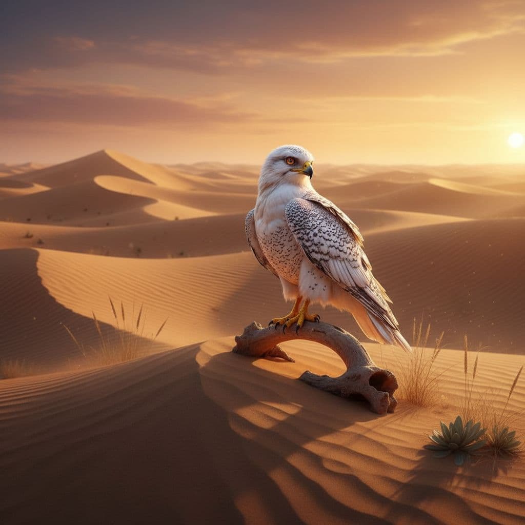 AI generated: in the Sahara
