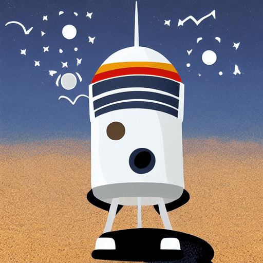 AI generated: Rocketship emoji earth

