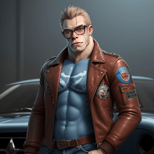 AI generated: ((extreme detail)),(ultra-detailed), Male, anthropomorphic, White Gorilla, blue eyes, detailed face,...