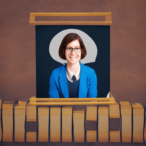 AI generated: generate a image of a school teacher. the image should be real life looking. Make sure it is a heads...