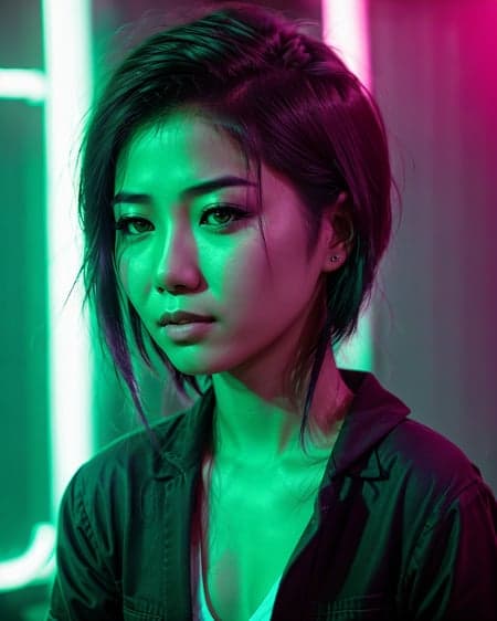 Neon photography