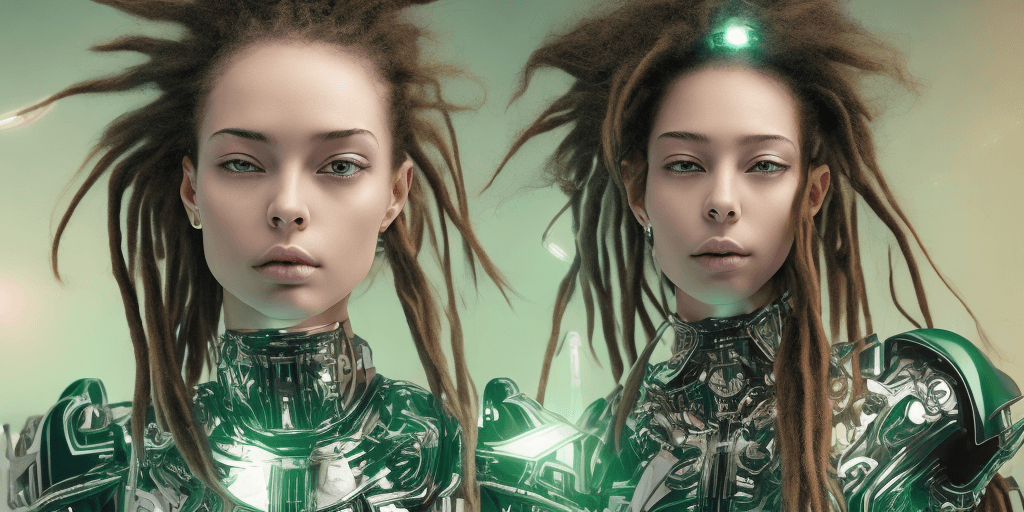 AI generated: glamor photo, mid perspective, face leaning toward camera, close focus on face, hyper real face deta...