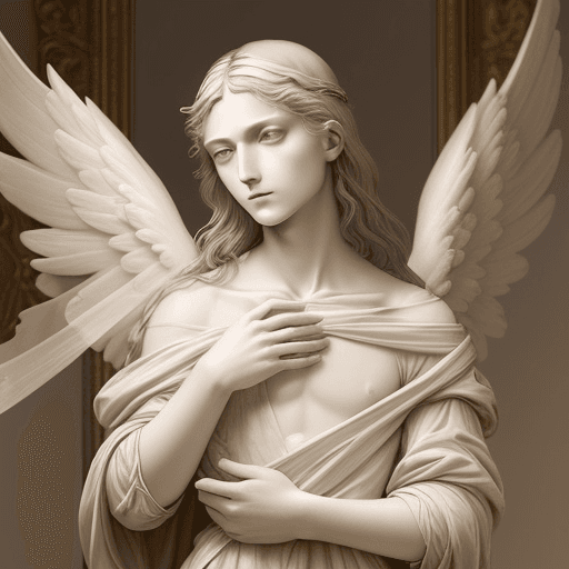 AI generated: "Capturing the essence of Renaissance elegance, envision a digital artwork featuring a youthful depi...
