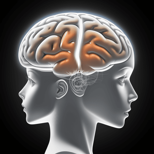 AI generated: Thinking and learning concept, brain, human

